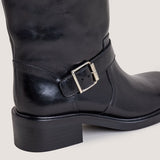 Bottes Darjorie Cuir Noir