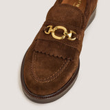 Mocassins Delphes Croute Marron