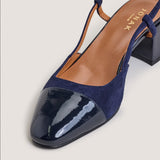 Salomes/babies Dhapopy Vernis/velou Marine-marine