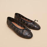 Ballerines Dilana Cuir Noir
