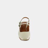 Salomes/babies Doble Vernis Ecru