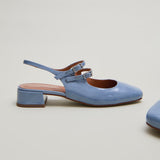 Salomes/babies Doble Vernis Jeans