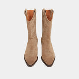 Bottes Donatella Croute Taupe