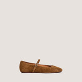 Ballerines Drima Croute Cognac