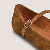 Ballerines Drima Croute Cognac