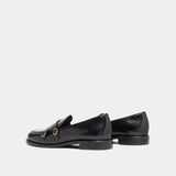 Mocassins Drizza Cuir Glace Noir