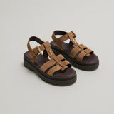 Sandales Londres Croute Taupe
