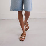 Mules Matisse Poulain Vache-Marron