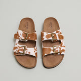 Mules Matisse Poulain Vache-Marron