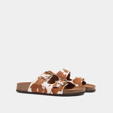 Mules Matisse Poulain Vache-Marron