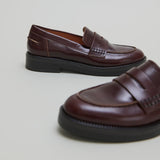 Mocassins Mirna Cuir Marron