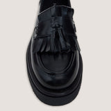 Mocassins Nico Cuir Glace Noir