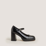 Salomes/babies Veritox Cuir Noir