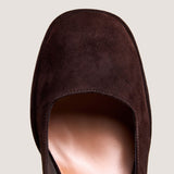 Salomes/babies Veritox Velours Marron