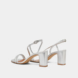 Sandales Vicente Cuir Metalli Argent