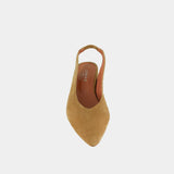 Ballerines Vince Velours Camel