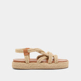 Sandales Wael Corde Beige