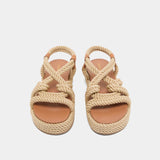 Sandales Wael Corde Beige