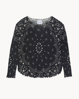 Pullover Mela Bandana Noir