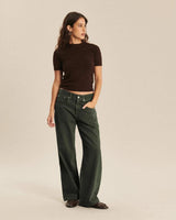 Jeans River Denim Dye Moss