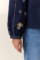 Blouse Chuki Tc139 Brd Blue