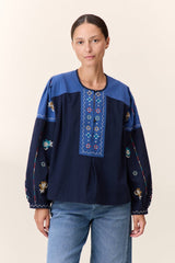 Blouse Chuki Tc139 Brd Blue