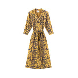 Dress Reda Tv36 Flower Yellow