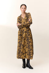 Dress Reda Tv36 Flower Yellow