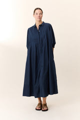 Dress Roca Tc160 Pleat Black-Iris
