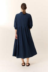 Dress Roca Tc160 Pleat Black-Iris