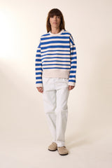 Sweatshirt Siena Jc54 Strip Off-White