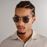Sunglasses Odyssey 2552129 Gold-Khaki