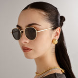 Sunglasses Odyssey 2552129 Gold-Khaki