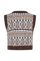 Vest Francescall Vest Dark-Mokka