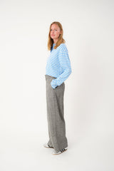 Tshirt Mobyll Polo Ls Light-Blue