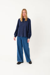 Blouse River Shirt Str Stripe