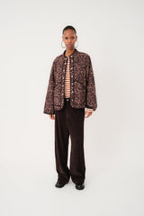 Jacket Romell Jacket Ls Dark-Mokka