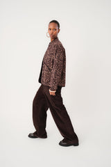 Jacket Romell Jacket Ls Dark-Mokka