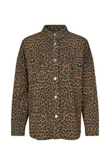 Shirt Veidall Shirt Ls Leopard-Print