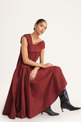 Dress Crane Terracotta