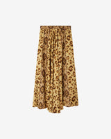 Skirt Lino Leopard