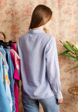 Shirt 1eva94-v09116 Blanc-Bleu