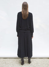 Skirt Delicate Deep-Black