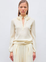 Pullover Longchamp Natural