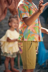 ORGANIC COTTON ALOV SHIRT - JUNGLE PRINT