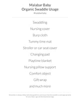 Organic Swaddle - Grass