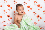 Organic Swaddle - Poppy
