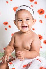 Organic Swaddle - Poppy