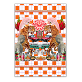 CRAFTY BITCH PRINT - Tigers & Pink Dolphins