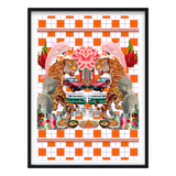 CRAFTY BITCH PRINT - Tigers & Pink Dolphins